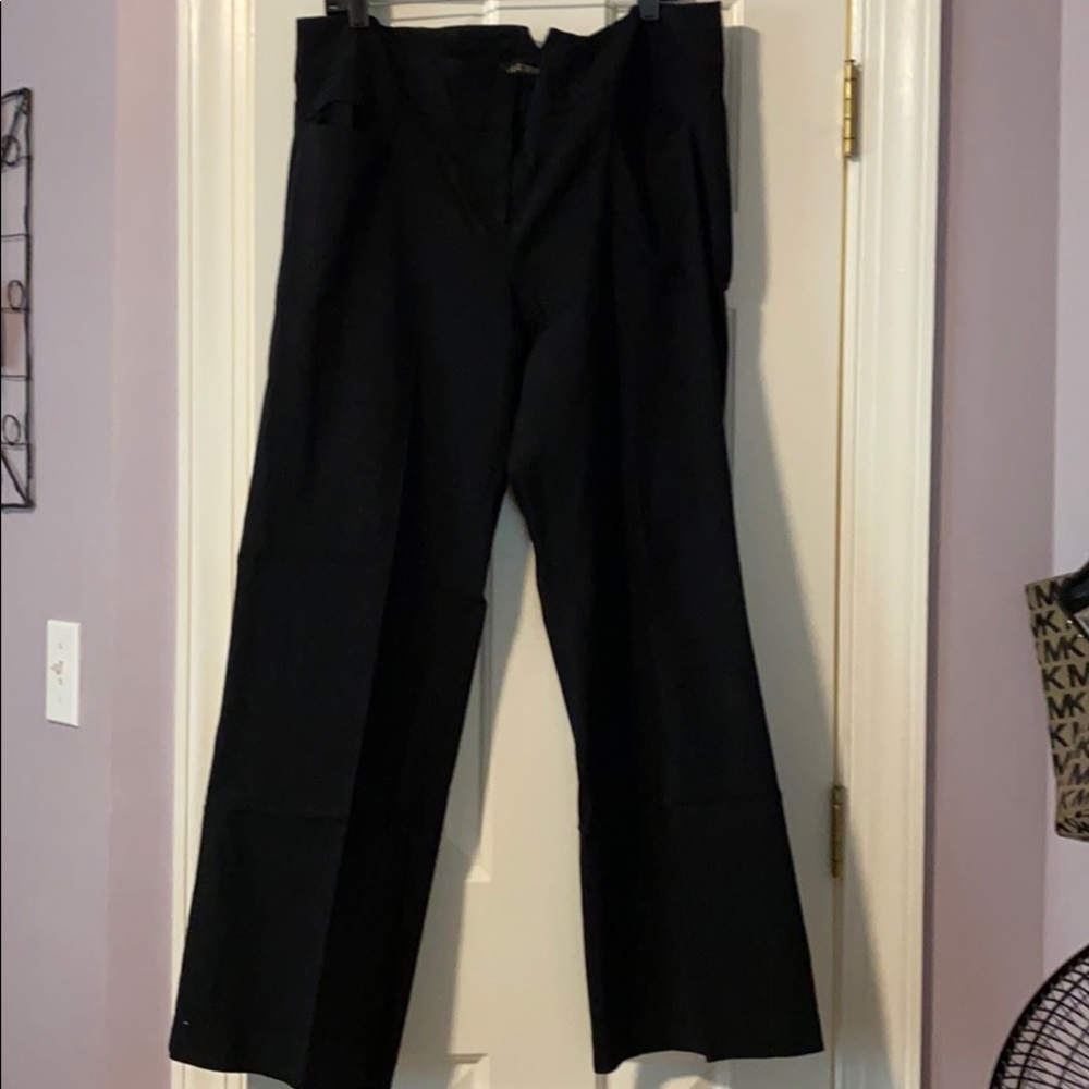 Lane Bryant black dress pants